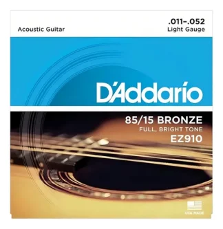 Cuerdas Para Guitarra Acústica 4:4 D'addario Ez Ez910
