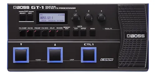 Boss Gt1 Pedalera Multi Efectos Guitarra Con Loop