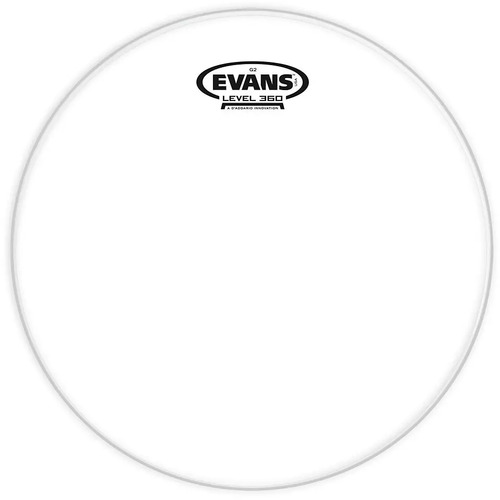 Evans G2 Pinstripe Clear 14 Parche Para Bateria Tt14g2 Doble