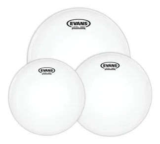 Evans Set Parches G2 12 13 16 Coated Arenado Capa Doble