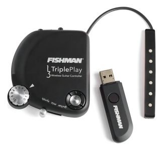 Fishman Tripleplay Controlador Midi Inalámbrico Para Guitarra Eléctrica Negro