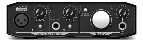Mackie Onyx Artist 12 Placa De Sonido Usb 2x2