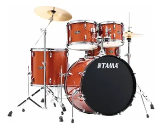 Tama Stagestar Bateria 5 Cuerpos Fierros Platillos Banqueta