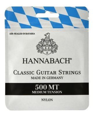 Hannabach 500 Mt Encordado Guitarra Criolla Tension Media