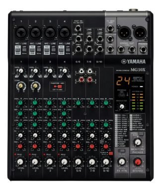 Consola Yamaha Mg10xvc Mixer 10 Canales Con Efectos