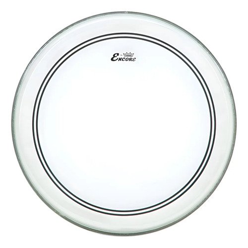 Remo Asia Powerstroke 3 Clear 22 Transparente Bombo