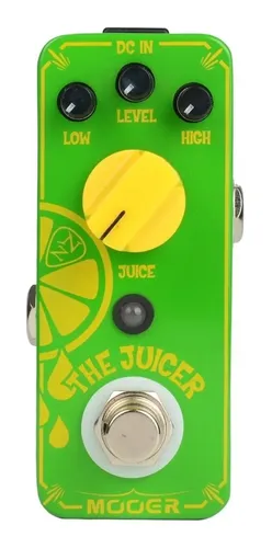 Pedal Overdrive Mooer The Juicer Neil Zaza Guitarra Verde Lima 9v