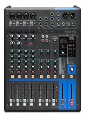 Consola Yamaha Mg10xuf De Mezcla