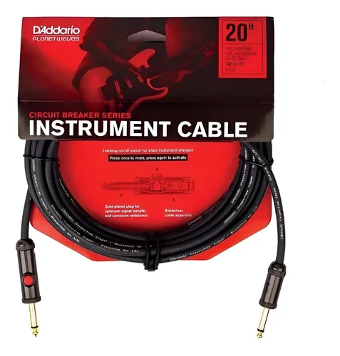Planet Waves Pw-agl-20 Cable Plug Con Corte 6 Metros