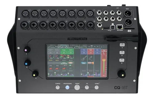 Allen & Heath Cq18t Consola 18 Canales Pantalla Tactil Bt