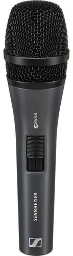 Micrófono Dinámico Sennheiser E845-s Switch Gris