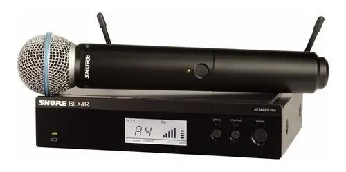 Shure Blx24r/b58 Microfono Inalambrico Beta 58 Rackeable