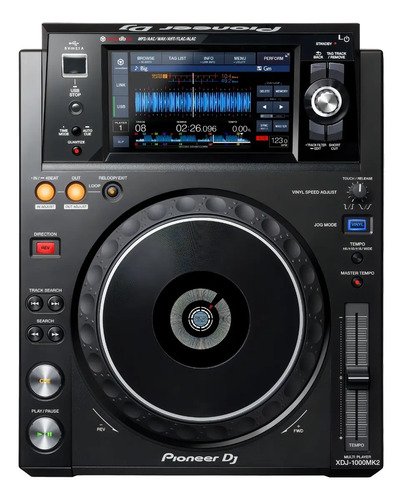 Pioneer Xdj 1000 Mk2 Reproductor Dj Profesional Rekordbox Usb Tactil Negro Avanzado