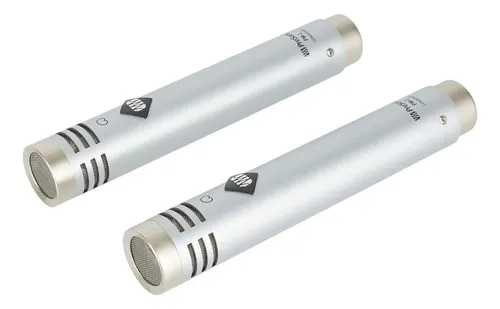 Presonus Pm-2 Par Microfonos Condenser Iguales Cardioide Color Plateado