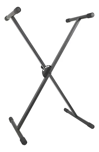 Soporte Pie Teclado Gator X Negro Altura Ajustable Acero