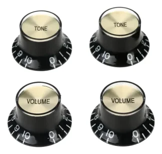 Set De Perillas Gibson Prmk-020 Black