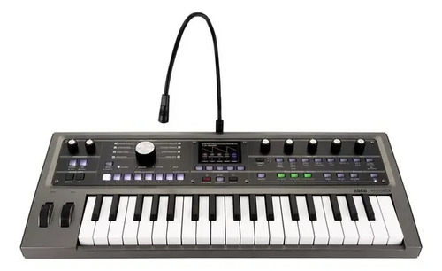 Teclado Sintetizador Korg Microkorg2 37 Teclas Plateado Midi Usb