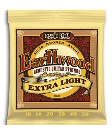 Ernie Ball Eb2006 010 Encordado Guitarra Acustica Bronze