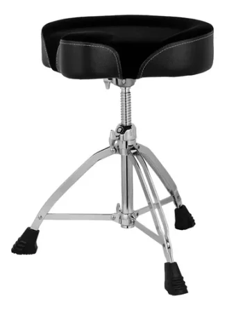 Mapex T865 Banqueta Bateria Moto Acolchada A Rosca