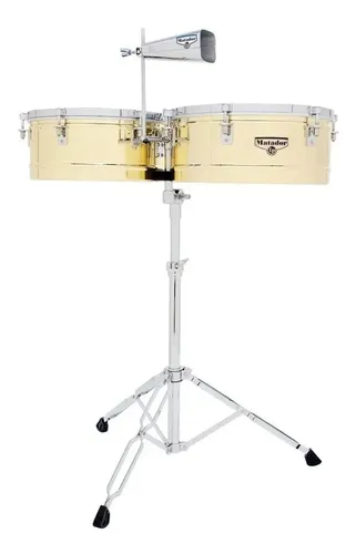 Lp Matador M257b Timbaletas Bronze Con Soporte Y Cencerro
