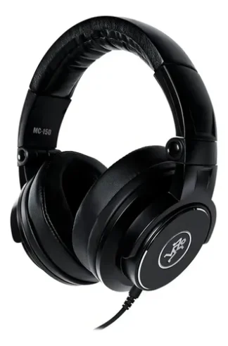 Auriculares Mackie Mc 150 De Estudio Profesionales Cerrados Color Negro