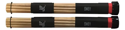 Stagg Sms1 Escobillas Hot Rods Maple Finos