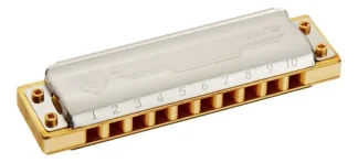 Hohner Marine Band Crossover Armonica Color Gris Tono A