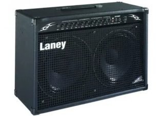 Amplificador Guitarra Laney Lx120rt 120w Combo Transistor 2 Canales Reverb Negro
