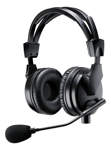 Auriculares Con Micrófono Shure Brh50m Broadcast Profesional Negro