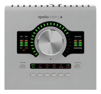 Interfaz De Audio Universal Audio Apollo Twin X Duo Gen 2 Gris 24bit 192khz