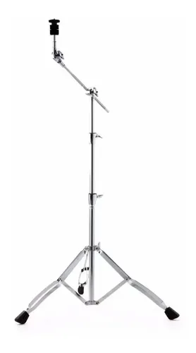 Mapex B400 Soporte Platillo Boom 3 Tramos Pata Doble Plateado