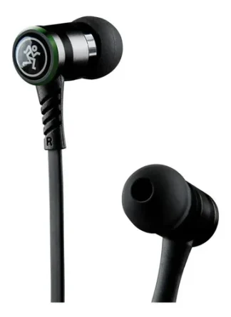 Auriculares In-ear Mackie Cr-buds Con Micrófono Color Negro