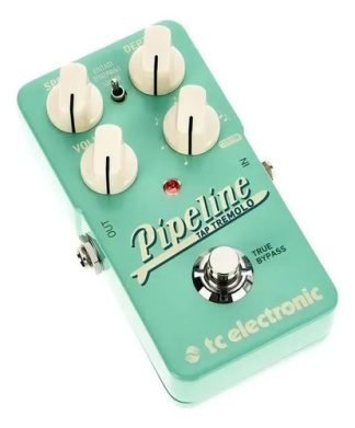 Pedal Tremolo Tc Electronic Pipeline Tap Verde Guitarra