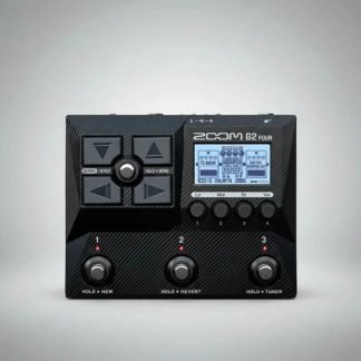 Pedal Multiefectos Guitarra Zoom G2 Four Usb Midi Y Micro-b Negro