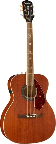Guitarra Electroacustica Fender Tim Armstrong Hellcat Nat Color Marrón Material Del Diapasón Walnut Orientación De La Mano Diestro Nogal