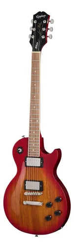 EpiPhone Les Paul Tribute Guitarra Electrica Humbuckers Color Heritage Cherry Sunburst Material Del Diapasón Laurel Orientación De La Mano Diestro