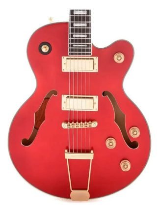 Guitarra Semi-acústica EpiPhone Uptown Kat Es Red Metallic