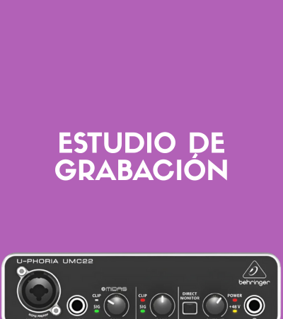 Estudio de Grabación