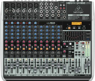 Behringer Qx1832 Usb Mixer 14 Canales 6 Mono 4 Estereo Efx
