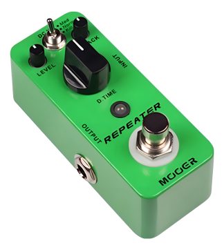 Pedal Delay Mooer Repeater Guitarra 9v Digital Verde