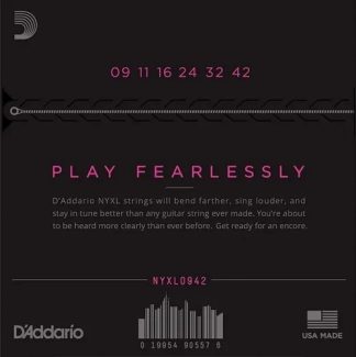 D'addario Cuerda Para Guitarra Electrica Nyxl0942