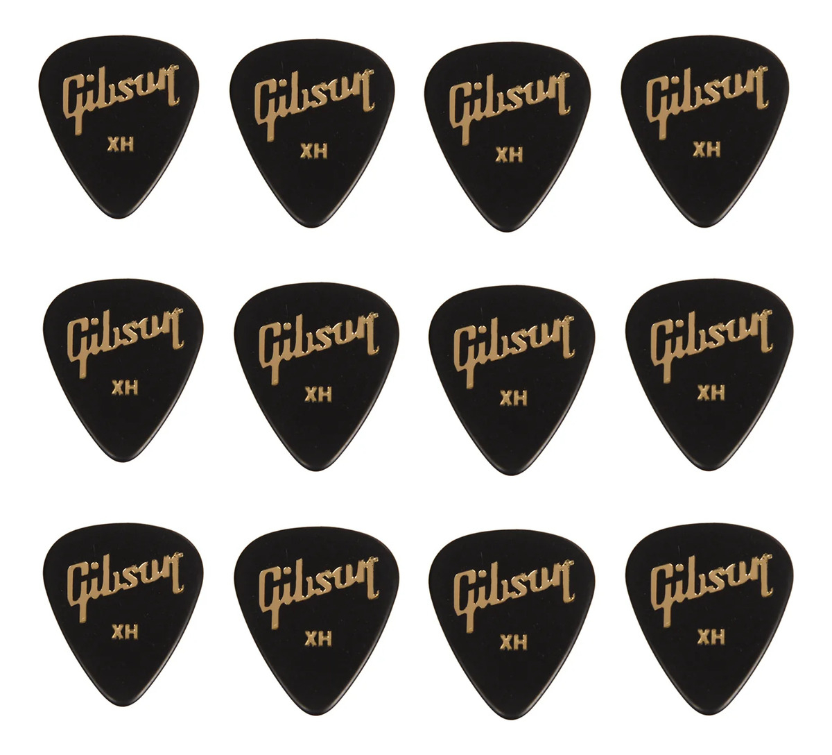 Gibson Pack 12 Puas Extra Heavy Negro Extra Heavy