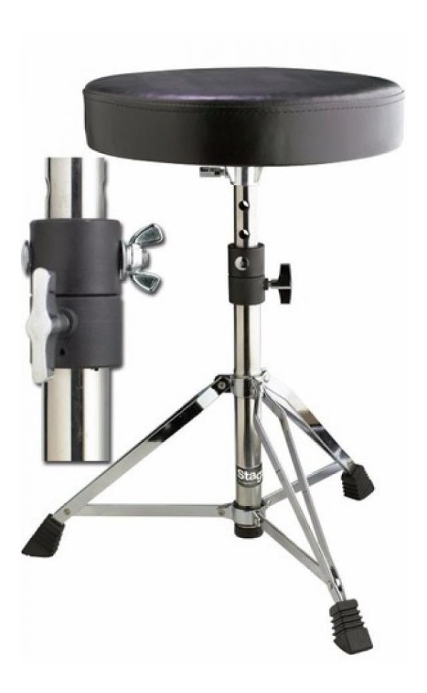 Stagg Dt35 Banqueta Para Bateria Pata Doble