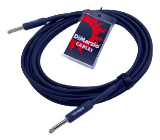 Cable Dimarzio Ep1618ssi Plug Macho 5.5m Negro Conexión Sonido