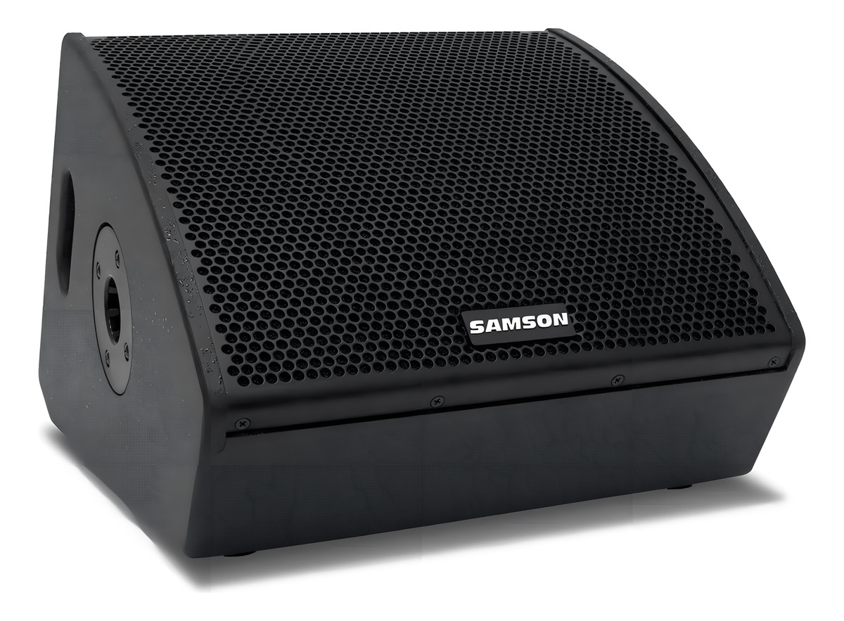 Monitor Activo De Escenario Samson Rsxm12a 400w Rms Color Negro