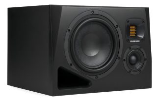 Monitor Estudio Adam A8h 340w Activo 3 Vías Negro Izquierdo Negro Left