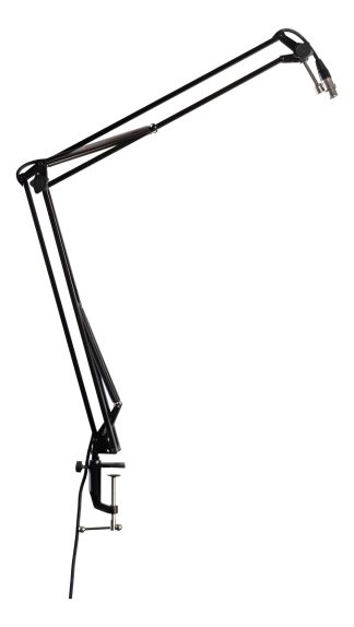 Brazo Soporte Micrófono Tipo Radio Gator Gfw Mic Bcbm1000 Color Negro