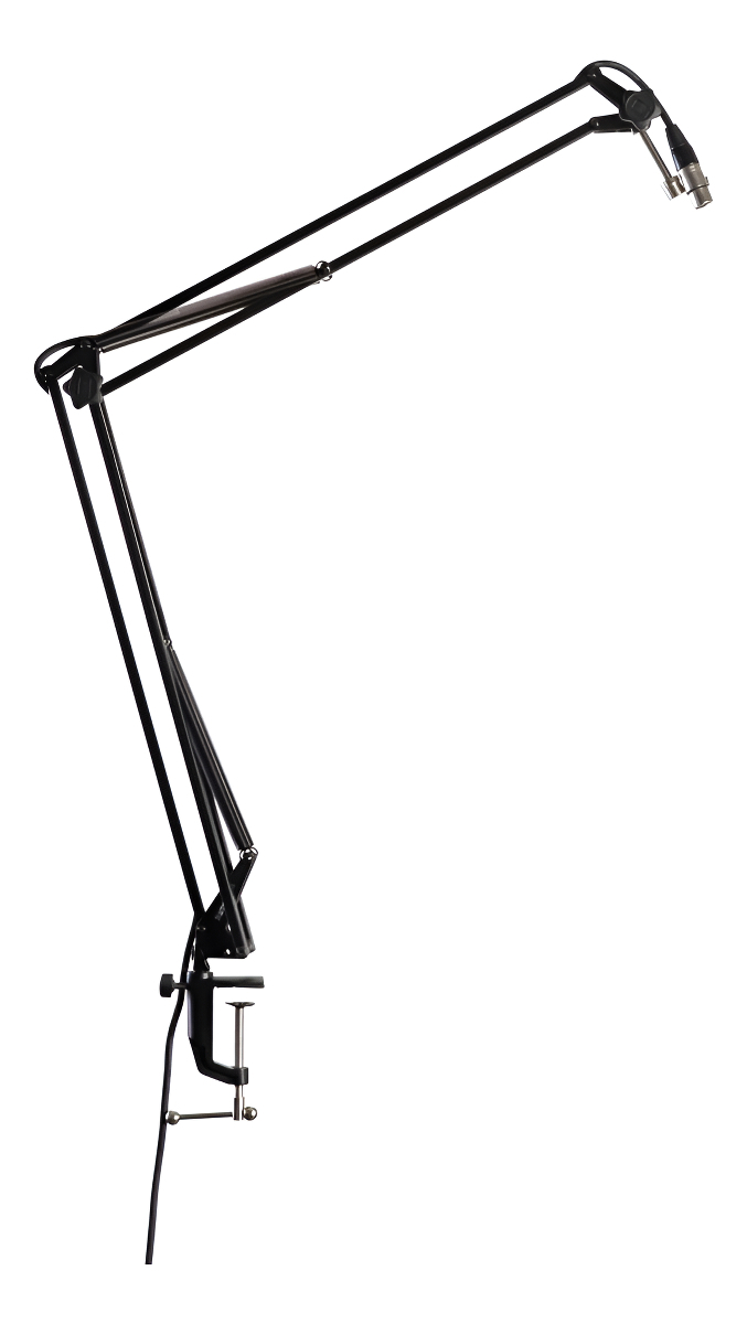 Brazo Soporte Micrófono Tipo Radio Gator Gfw Mic Bcbm1000 Color Negro