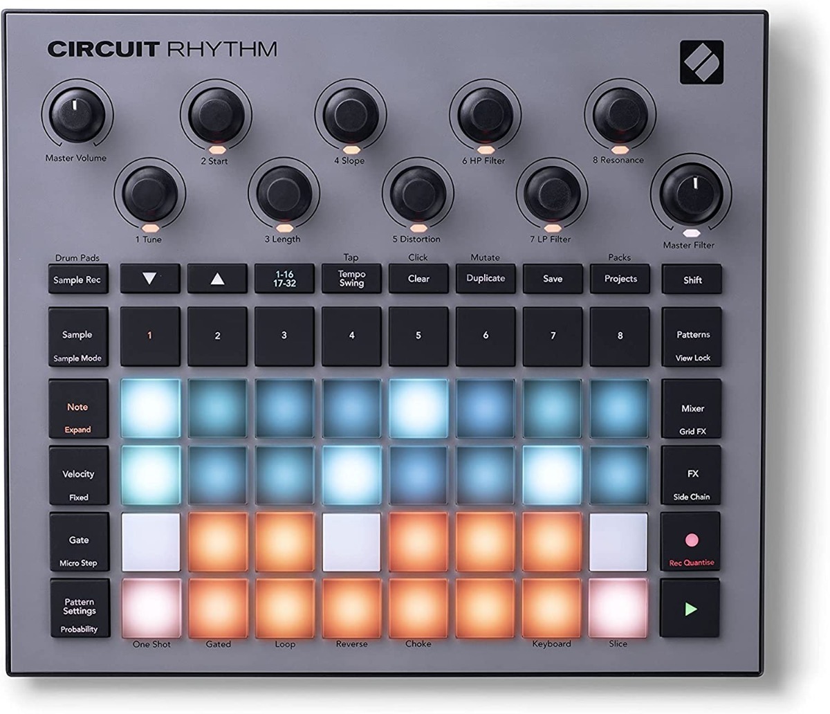 Novation Circuit Rhythm Maquina De Ritmos Sampler Controller