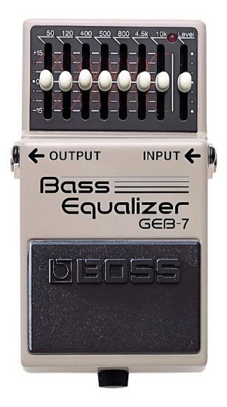 Boss Geb7 Pedal Ecualizador Para Bajo 7 Bandas Bass Eq
